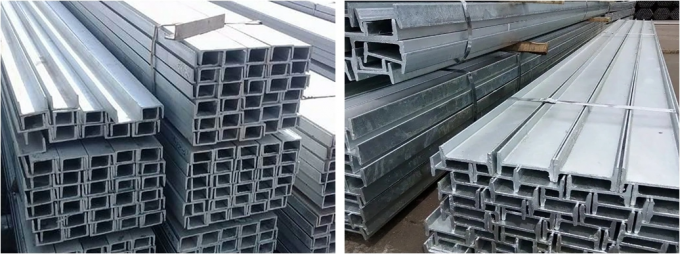 Wu Steel Galvanised Steel Beam Prices ASTM A36 34mm Z40 Regular Spangle ...