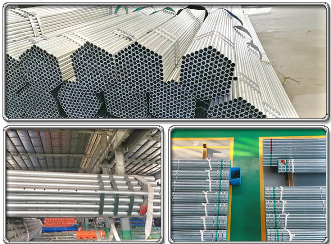 100mm Galvanized Steel Pipe ASTM DX51D Galvanised Steel Tube Prices