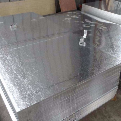 ASTM A526 Steel Sheet Coated With Zinc Flat Galvanised Iron Sheets 6000mm DX51D Hot Rolled