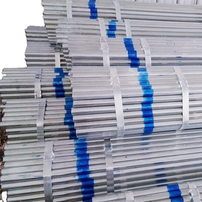 Structural 80mm 35mm 48mm Galvanised Steel Pipe Scaffold 6 Meter