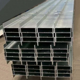 27 Foot 8 Inch Galvanized I Beam 120 X 100 Hot Dip Hot Roll European Carbon Steel Beam