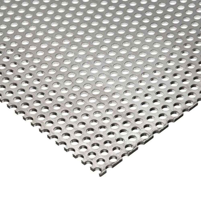 1mm Hole Galvanized Perforated Metal Mesh Sheet Perforated Aluminum Sheet