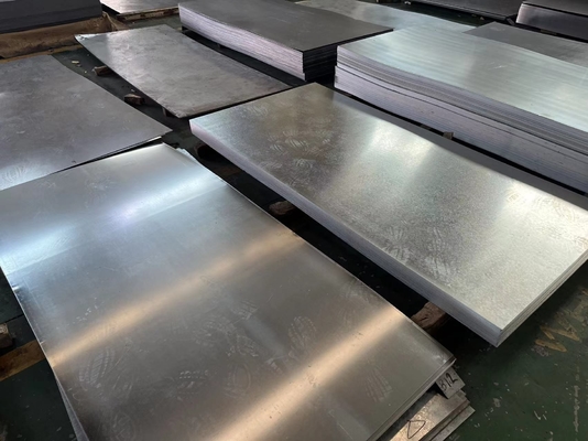 SECC PPGI Galvanised Plain Sheet 1m 2m Flat Sheet Galvanised Steel