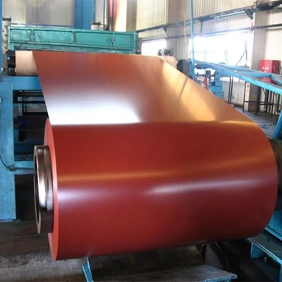 275g / M2 Zinc Coated Color Coated Coil 3 - 8MT Yield Strength 180Mpa