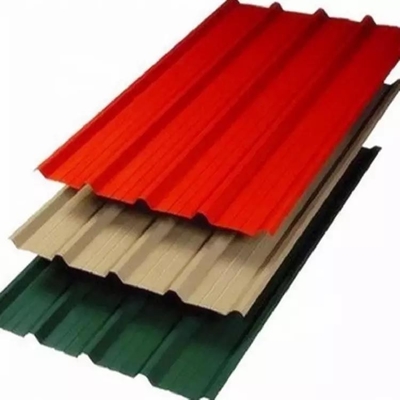 PPGI Color Coated Plate Sheet Galvanized 0.12-3mm EN Red Roofing