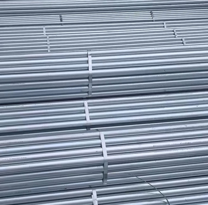 Q215 Q235 Galvanized Round Sheet Metal Pipe H8 H9 Furniture Spangle ASTM A526