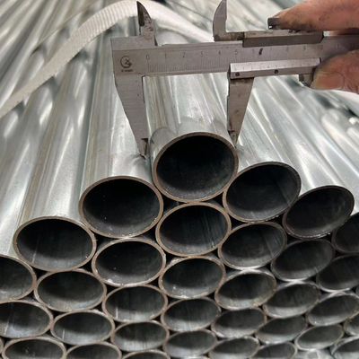 Structural 80mm 35mm 48mm Galvanised Steel Pipe Scaffold 6 Meter