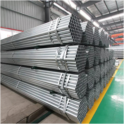 Scaffolding Galvanized Steel Pipe 0.1-6mm Hot Dip GI Pipe 21.25mm 219mm