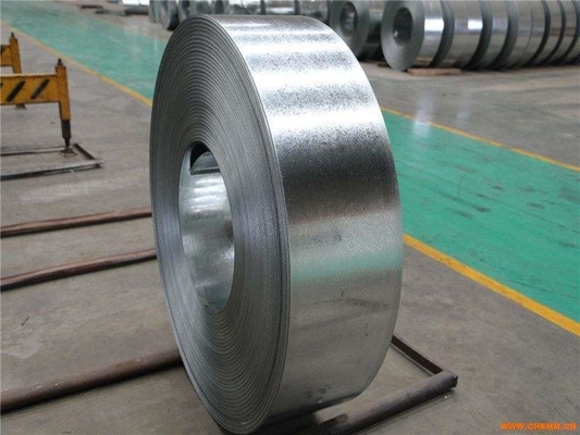 Hot Rolled Galvanized Steel Strip Large Spangle GB AISI DIN BS 400mm Galvanized Strip Steel