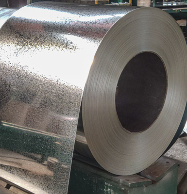 DX51D Galvanized Steel Coil Spangle Big Small Zero Regular ISO9001