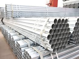 Round Galvanized Steel Pipe 12M 6M 6.4M 5.8-12M DIN EN Galvanised Steel Tube