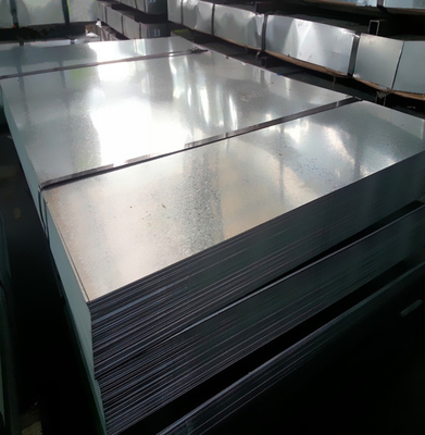 SGCC SPGC Hot Dipped Galvanized Sheet DX51D ISO9001 0.13mm-4.0mm Hot Dip Galvanized Sheet Metal
