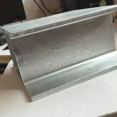 ISO9001 Galvanized I Beam Hot Rolled Steel 48mm DX54D Z275 Galvanized Metal Beams
