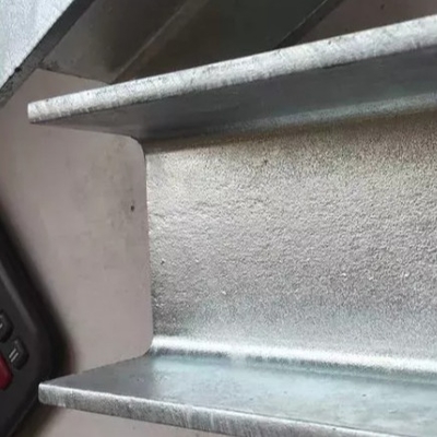 ISO9001 Galvanized I Beam Hot Rolled Steel 48mm DX54D Z275 Galvanized Metal Beams