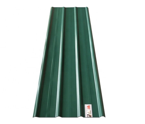 Roofing Corrugated Color Coated Plate Zinc Coated Metal 600-1500mm