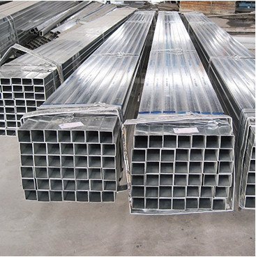 ISO9001 Hot Dip Galvanized Square Steel Tube DC01 DC02 SGHC Z275