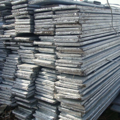 Dx51D A40 Galvanized Flat Steel 12X6mm Construction 200mm Width Han Steel