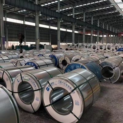 Ss400 Q235 Q345 Hot Dipped Galvanized Steel Coil Slit Edge Z81-Z120 Regular Spangle