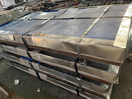 SECC PPGI Galvanised Plain Sheet 1m 2m Flat Sheet Galvanised Steel