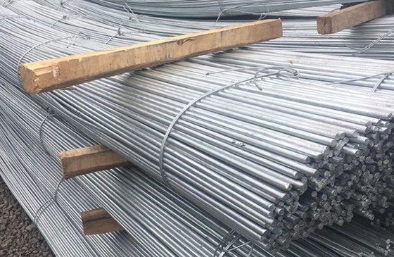 Din975 2 To 3M Galvanized Gr4.8 Long Threaded Rod Bar 25mm-6000mm