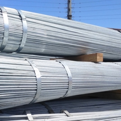 SAE1006 SAE1008 Galvanized Carbon Steel Bar Stock Rod For Wire Nail Making 1 - 12m