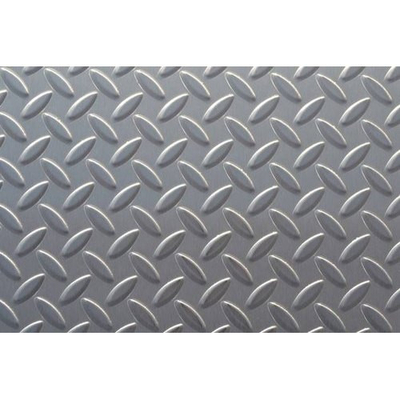 Embossed Gi Chequered Plate DX53D DX54D 1250mm 1500mm Z181-Z275g/M2