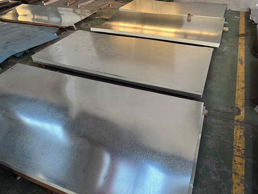 JIS DIN Electro Galvanised Sheet 1m 2m HDG Steel Plate LIANZHONG