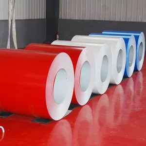 RAL Color PPGL / PPGI Galvanized Steel Coil Cold Rolled 600 - 1250mm ASTM ISO