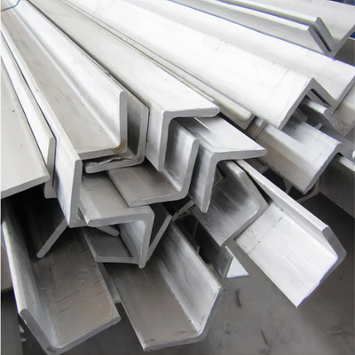 SS400 - SS500 5 - 12m Hot / Cold Rolled Equal Unequal Galvanized Angle Steel For Building Industry