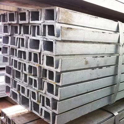 GB/T1591 HR Mild Steel U Channel Q235B Q345B Q345D