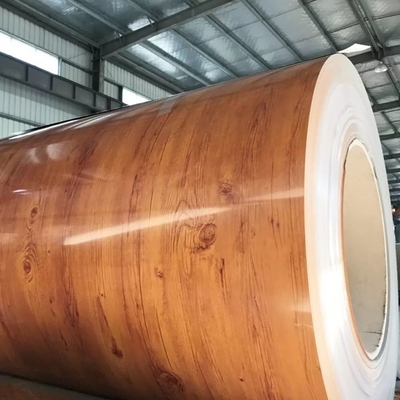 Wood Grain Printed PPGI Steel Coil G550 Prepainted Galvanized Coil