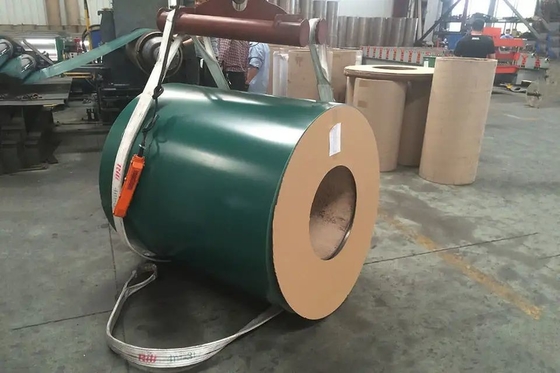 ASTM A36 Prepainted PPGL PPGI Coated Steel Coil Sheet Metal Width 1200mm 1250mm