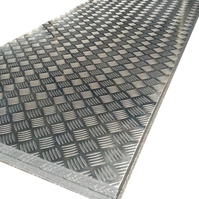 Zero Spangle Galvanized Checkered Steel Plate Roll Hot Rolled GI Checkered Sheet
