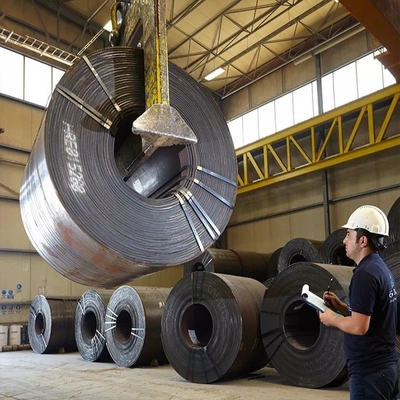 Q355 Black Hot Rolled Carbon Steel SPCC Coil 2.75mm - 100mm Thickness