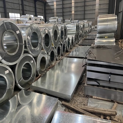JIS G3302 Galvanized Steel Sheet SGCC Z275g 4 Inch Spangle Coating
