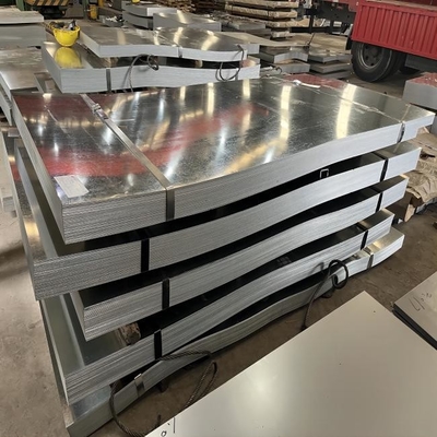 JIS G3302 Galvanized Steel Sheet SGCC Z275g 4 Inch Spangle Coating