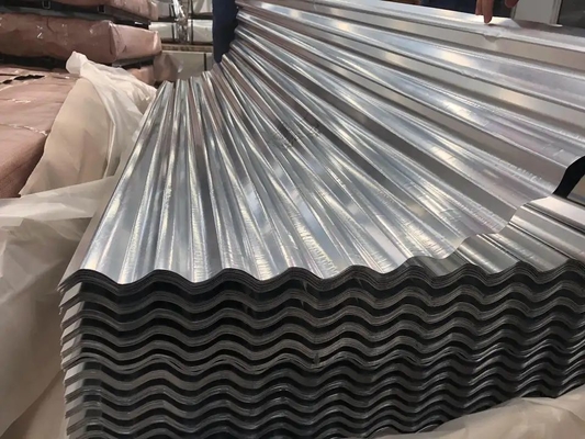 Zinc Roofing Color Coated Sheet Iron Galvanized Steel Metal Gi Corrugated 2000mm