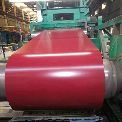 275g / M2 Zinc Coated Color Coated Coil 3 - 8MT Yield Strength 180Mpa