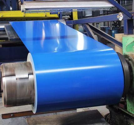 275g / M2 Zinc Coated Color Coated Coil 3 - 8MT Yield Strength 180Mpa