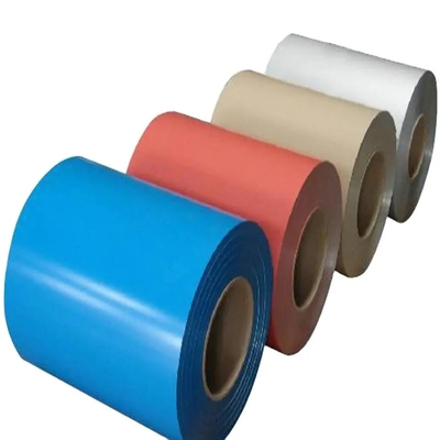 RAL Galvanized PPGI Steel Coil ID 508 / 610mm 280Mpa Tensile Strength