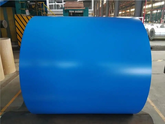 SMP Paint PPGI Galvanized Steel Coil 600mm Surface Treatment 95HRB
