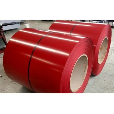 0.12mm PPGI SECC Galvanized Steel Coil  ID508/610mm Length Customized