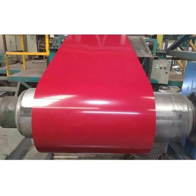 RAL Color PPGI Coated Steel Coil High Elongation Weight 3-8MT BLDE+Z Material