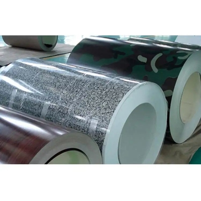 RAL Color PPGI Coated Steel Coil High Elongation Weight 3-8MT BLDE+Z Material