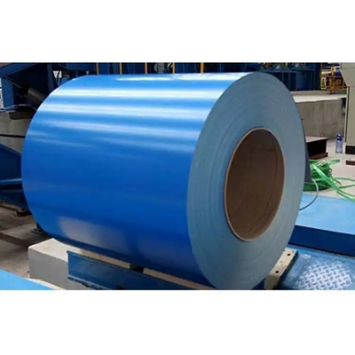 RAL Color Galvanized Coil 3-8MT Weight Length Full Hard 610mm DC51D+Z