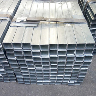 Welded ERW Steel Galvanized Pipe Q235 Q345 Square 30*30 50*50 100*100 Hot Rolled Tube