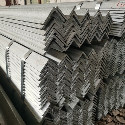 Hot Dipped Q235 Q345 Galvanized Angle Steel Equal Building Material Good Stability
