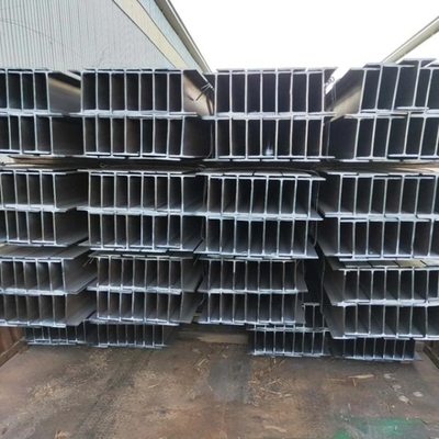 EN JR Galvanized Steel Sections Customized Q195 Q235B Q345E High Strength Anti Corrosion Construction