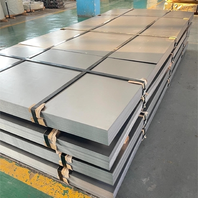 Decoiling Galvanized Steel Panels Q255 Q275 Q345 Zinc Coated GI 270-500 MPa