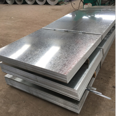 ISO9001 Hot Dipped Galvanized Steel Sheet 1mm 2mm 3mm Thickness For Industry